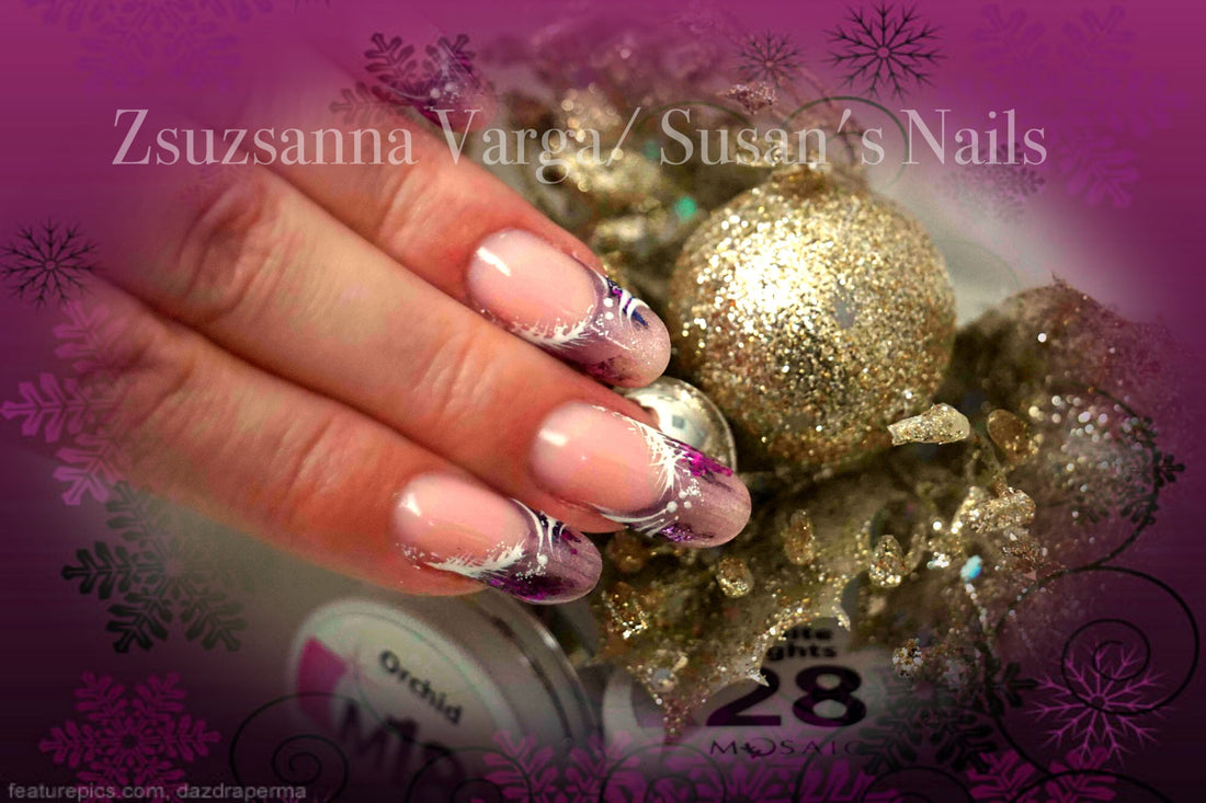 12 Days of Christmas Nail Art Challenge - Day 4